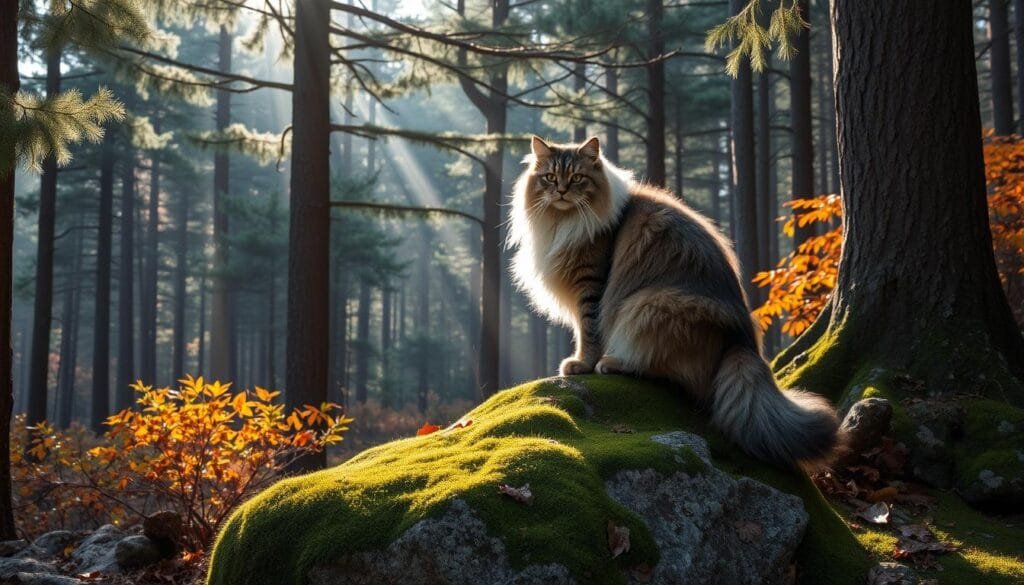Norwegian Forest cats