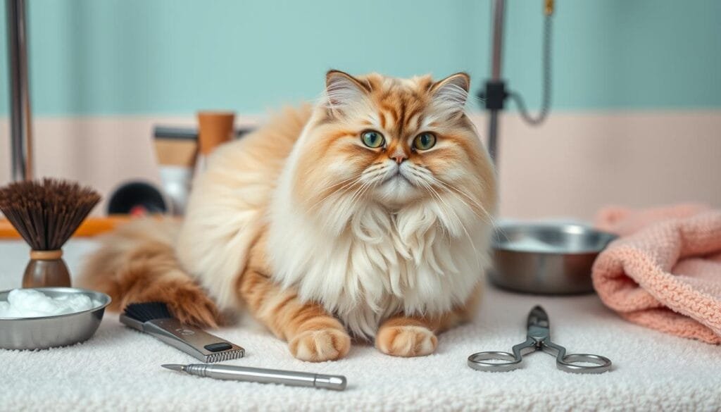 Persian cat grooming tips