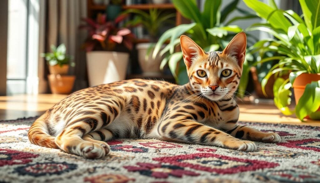 ocicat spotted domestic cat