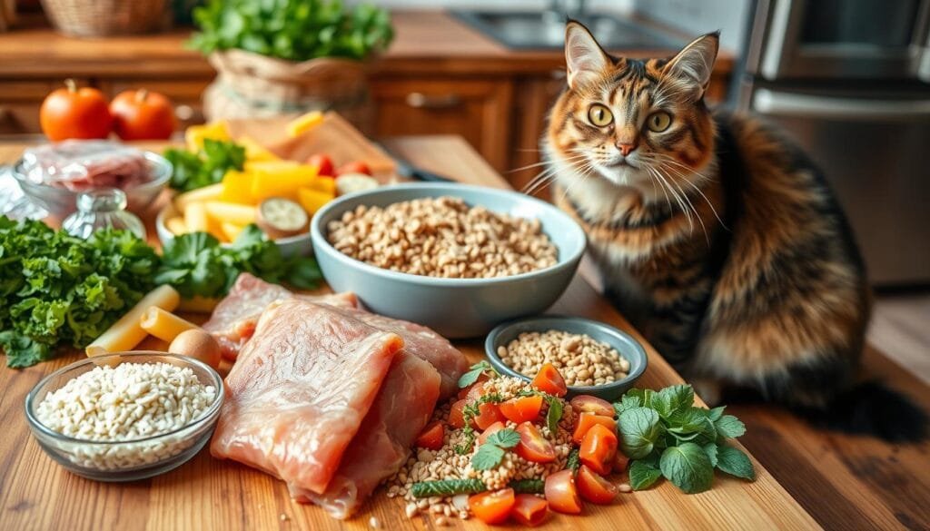 preventing cat diarrhea through a healthy diet
