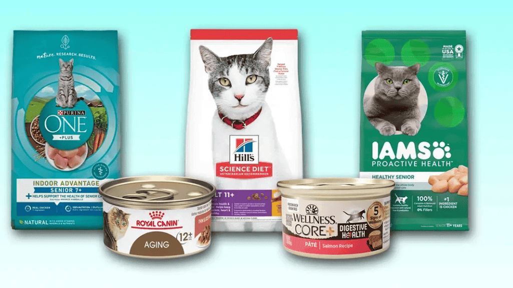 nutritious wet cat food for senior cats